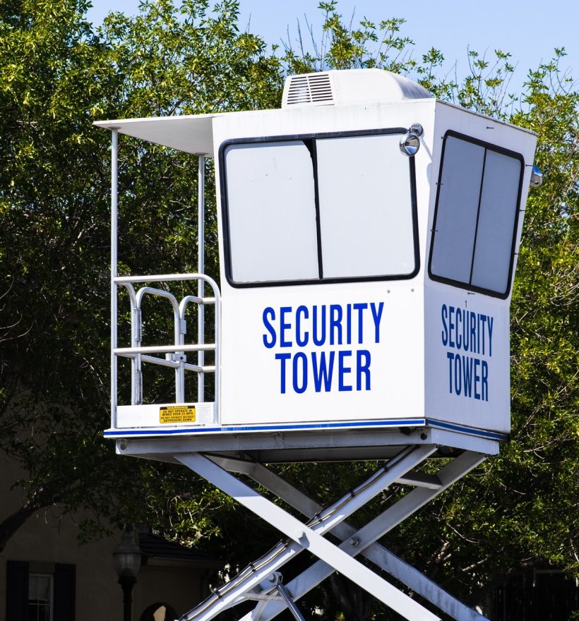 Mobile Security tower
